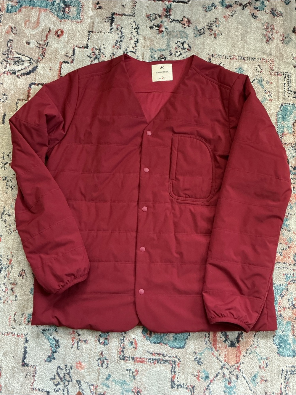 Special Edition Snow Peak Flexible insulated cardigan